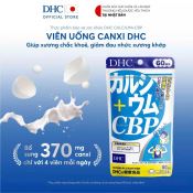 Viên Uống  Dhc Vitamin Canxi + CBP Giúp Xương Khỏe Mạnh, Tăng Cường Canxi 60 Ngày 240V-1