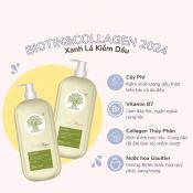 Bộ Gội Xả Biotin & Collagen Voudioty 2024 Kiềm Dầu 1000ml-1