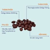 Bổ Não Healthy Care Ginkgo Biloba Úc 2000 Tăng Cường Cải Thiện Trí Nhớ 100 viên-4