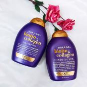 Bộ Gội Xả Ogx Biotin & Collagen Làm Dày Tóc 385Ml/chai-3
