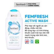 Dung Dịch Vệ Sinh Phụ Nữ Femfresh Dịu Nhẹ, Cân Bằng pH, Ngăn Mùi Ưa Vận Động 250ML-1
