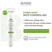 Gel Chấm Babe Stop Control Gel Mụn Giảm Viêm Sưng 8Ml-1
