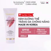 Kem Dưỡng Thể Whisis Trắng Da, Chống Nắng 200Ml Ngày-1