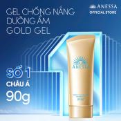 Kem Chống Nắng Anessa Perfect Uv Sunscreen Skincare Gel SPF50+/PA++++ Cho Da Khô 90g-1