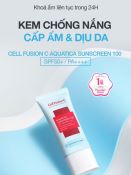 Kem Chống Nắng Cell Fusion C Sunscreen 100 SPF50+ PA+++ Aquatica Da Khô 50ml-4