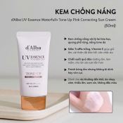 Kem Chống Nắng Dalba Nâng Tông Sáng Hồng Tự Nhiên 50ml - Hồng-1