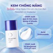 Kem chống nắng Transino Whitening UV Protector Hỗ Trợ Dưỡng Trắng, Dưỡng Ẩm 30ML-1