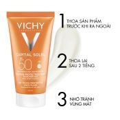 Kem Chống Nắng Vichy Capital Soleil Mattifying Dry Touch Face Fluid SPF 50 PA++++ UVA+UVB Thoáng Nhẹ Không Bóng Dầu 50Ml-2