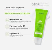 Kem Dưỡng Babe Stop Akn Repairing Moisturiser Phục Hồi Cho Da Dầu Mụn 50Ml Xanh-2