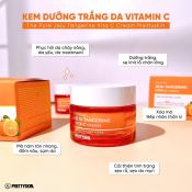 Kem Face Prettyskin The Pure Jeju Tangerine Vita C Cream Cấp Ẩm Sáng Da Ngừa Mụn 52Ml-1