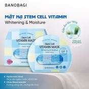 Mặt Nạ Bnbg Stem Cell Vitamin Mask Duõng Sáng Da Whitening & Moisture Hộp 10 Miếng-2