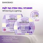 Mặt Nạ Bnbg Stem Cell Vitamin Mask Duõng Sáng Da Whitening & Lifting Hộp 10 Miếng-2