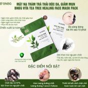Mặt Nạ Bnbg Vita Tea Tree Cho Da Mụn Hộp 10 Miếng-2
