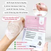 Mặt Nạ Prettyskin Treatment Dưỡng Trắng Phục Hồi Da 25ml Hộp 10 Miếng Glutathione-1