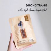 Mặt Nạ Keo Ong Cnp Laboratory Ampoule Mask Hộp 10 Miếng Dưỡng Trắng, Sáng Da-1