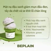 Mặt Nạ Beplain Đất Sét Từ Đậu Xanh Hỗ Trợ Sạch Sâu 120Ml-2
