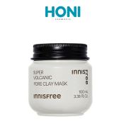 Mặt Nạ Đất Sét Innisfree Super Volcanic Pore Clay Chăm Sóc Lỗ Chân Lông Từ Đá Tro Núi Lửa 100ml-0