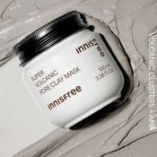 Mặt Nạ Đất Sét Innisfree Super Volcanic Pore Clay Chăm Sóc Lỗ Chân Lông Từ Đá Tro Núi Lửa 100ml-1