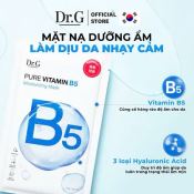 Mặt Nạ  Dr.G Pure Vitamin Mask Siêu Phục Hồi Dưỡng Trắng Da Hộp 5 miếng Vitamin B5-1