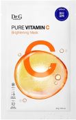 Mặt Nạ  Dr.G Pure Vitamin Mask Siêu Phục Hồi Dưỡng Trắng Da Hộp 5 miếng Vitamin C-2