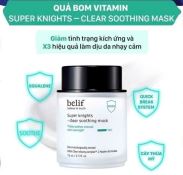 Mặt Nạ Ngủ Belif Super Knight Clear Soothing Mask Làm Dịu, Giảm Độ Nhạy Cảm Cho Làn Da 75Ml-2