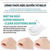 Mặt Nạ Ngủ Belif Super Knight Clear Soothing Mask Làm Dịu, Giảm Độ Nhạy Cảm Cho Làn Da 75Ml-3