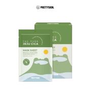 Mặt Nạ Prettyskin Rau Má Làm Dịu, Phục Hồi & Cấp Ẩm Cho Da Hộp 10 Miếng-1
