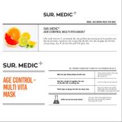 Mặt Nạ Sur. Medic Hỗ Trợ Cung Cấp Multi Vitamin SUR.MEDIC Age Control Multi Vita Mask Hộp 10 Miếng-4