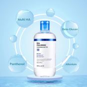 Nước tẩy trang Wellage Real Hyaluronic Cleansing Water 100 Làm sạch Da 400ML-4