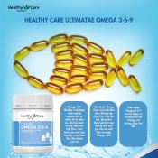 Viên Uống Healthy Care Ultimate Omega369 Ultimate Hỗ Trợ Tim Mạch Và Huyết Áp 200 Viên-2