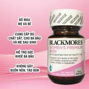 Viên Uống Blackmore Bổ Sung Sắt Ngăn Ngừa Thiếu Máu 30V-2