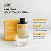 Tinh Chất Belif Super Drops Peptide Firming Căng Bóng, Săn Chắc & Chống Lão Hóa 30Ml Vàng-1