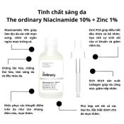 Serum The Ordinary Niacinamide 10% + Zinc 1% Giảm Mụn Se Khít Lỗ Chân Lông 30Ml-2