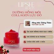 Son Dưỡng Môi Lựu Đỏ Lipshe Hồng Môi, Căng Mịn, Khử Thâm 5g-1