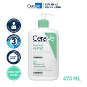 Sữa Rửa Mặt Cerave Foaming Facial Cleanser Dành Cho Da Dầu 473Ml-1