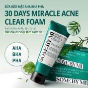 Sữa Rửa Mặt Some By Mi Aha-Bha-Pha 30Days Làm Sạch Sâu Cho Da Dầu Mụn 100Ml-2