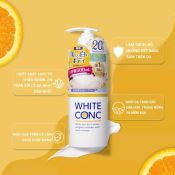 Sữa Tắm White Conc Body Shampoo Trắng Da, Dưỡng Ẩm 600ML-2