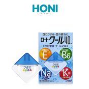 Thuốc Nhỏ Mắt Rohto Cool 40A Eye Drop Làm Mát, Giảm Mỏi Mắt 12Ml Xanh-0