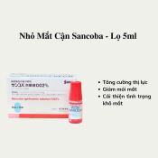 Thuốc Nhỏ Mắt Sancoba Santen Giảm Mỏi Mắt 5Ml Hộp 10Chai-2