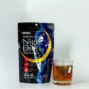 Trà Giảm Cân Ban Đêm Orihiro Night Diet Tea Hỗ Trợ Giảm Cân Ngủ Sâu Túi 20 Gói - Xanh-3