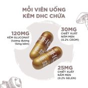 Viên Uống  Dhc Vitamin Kẽm Hỗ Trợ Sức Khỏe, Tăng Cường Hệ Miễn Dịch 60 Ngày 60V-1