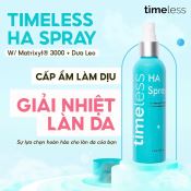 Xịt Khoáng Dưỡng Da Timeless Ngừa Lão Hóa Chiết Xuất Dưa Leo 120Ml-3