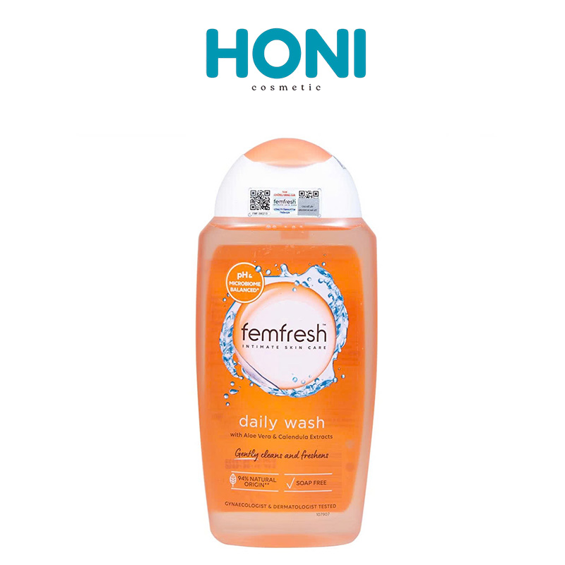 Dung Dịch Vệ Sinh Phụ Nữ Femfresh Dịu Nhẹ, Cân Bằng pH, Ngăn Mùi Hàng Ngày 250ML - CSPN53