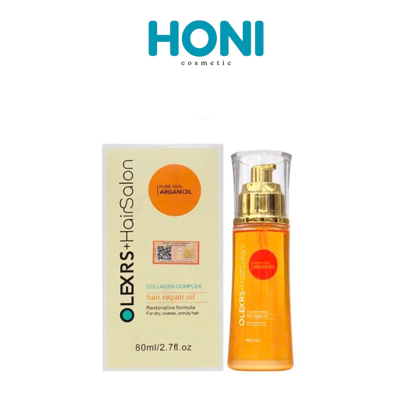 Xịt Dưỡng Tóc Olexrs Hair Salon Hair Repair Oil Phục Hồi, Bảo Vệ Tóc 80Ml - CSHAIR34