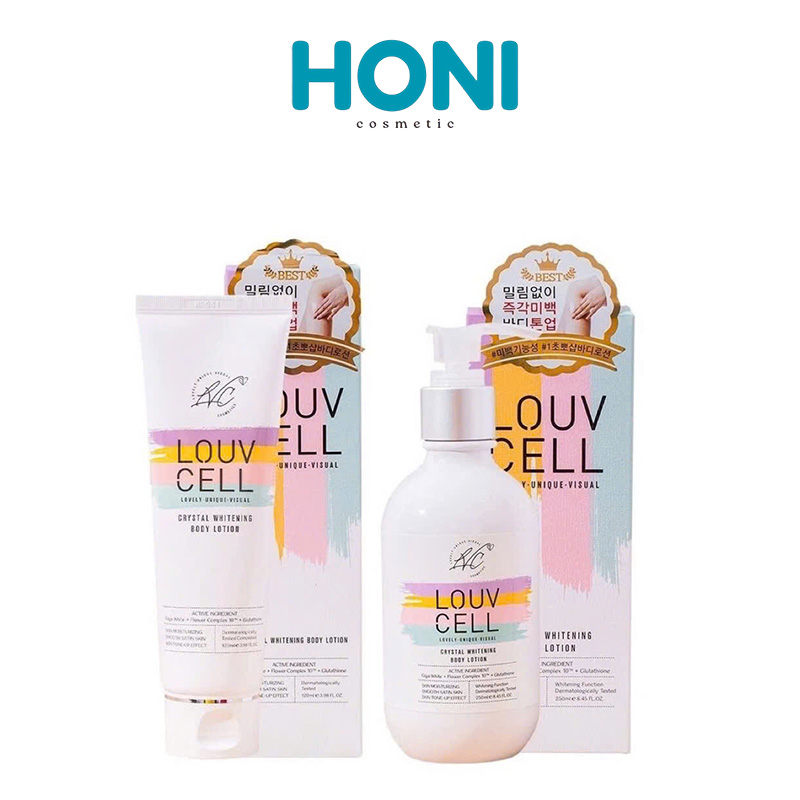 Kem Dưỡng Thể Louv Cell Dưỡng Ẩm, Làm Sáng Da Tuýp 120Ml - CSBODY80