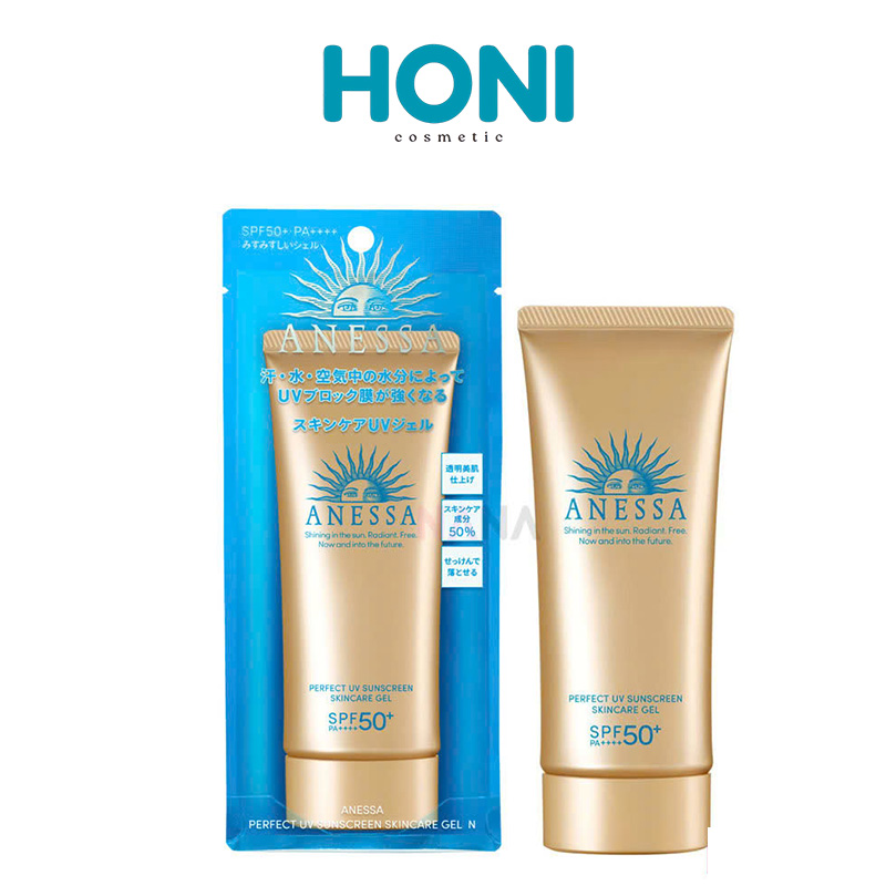 Kem Chống Nắng Anessa Perfect Uv Sunscreen Skincare Gel SPF50+/PA++++ Cho Da Khô 90g - CN63