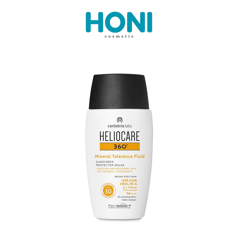 Kem Chống Nắng Heliocare 360 Mineral Tolerance Fluid Spf 50 Pa++++ Dành Cho Da Nhạy Cảm 50ML - CN53