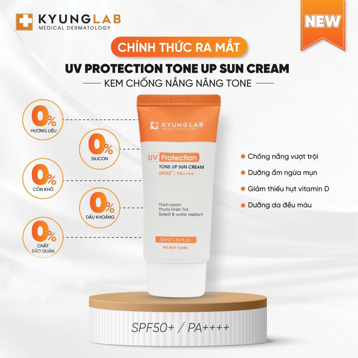 Kem Chống Nắng Kyung Lab 3 Màng Lọc 50ml - CN97