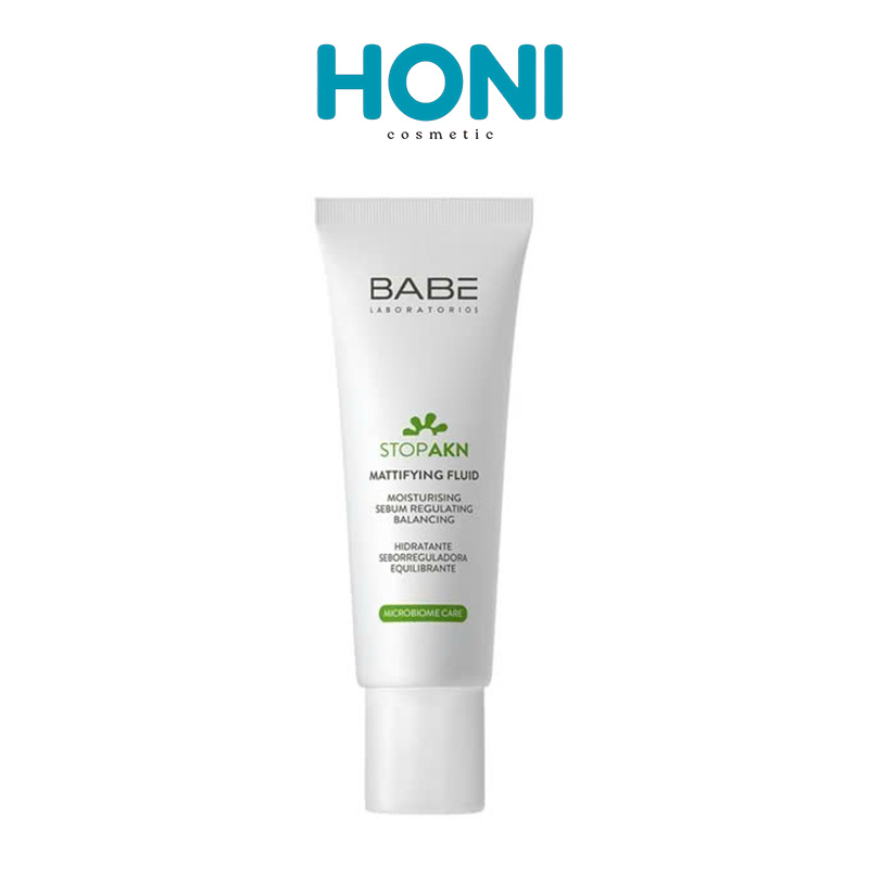 Kem Dưỡng Babe Stop Akn Mattifying Moisturiser Kiềm Dầu, Giảm Mụn 50Ml - DDFACE100