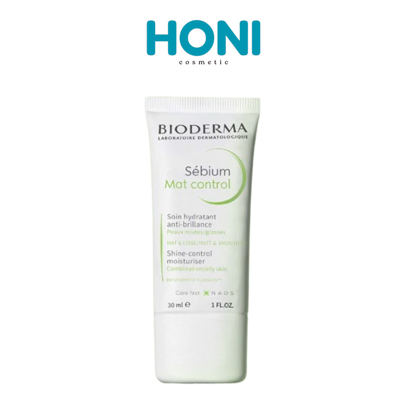 Kem Face Bioderma Sébium Mat Control Kiểm Soát Bóng Nhờn, Ngừa Mụn 30Ml-0